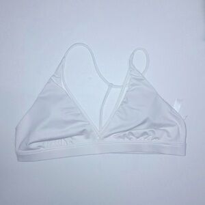 L | White Bralette